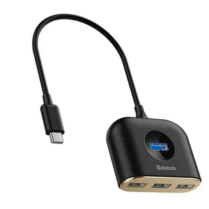 هاب چهار پورت USB-C باسئوس مدل BY01