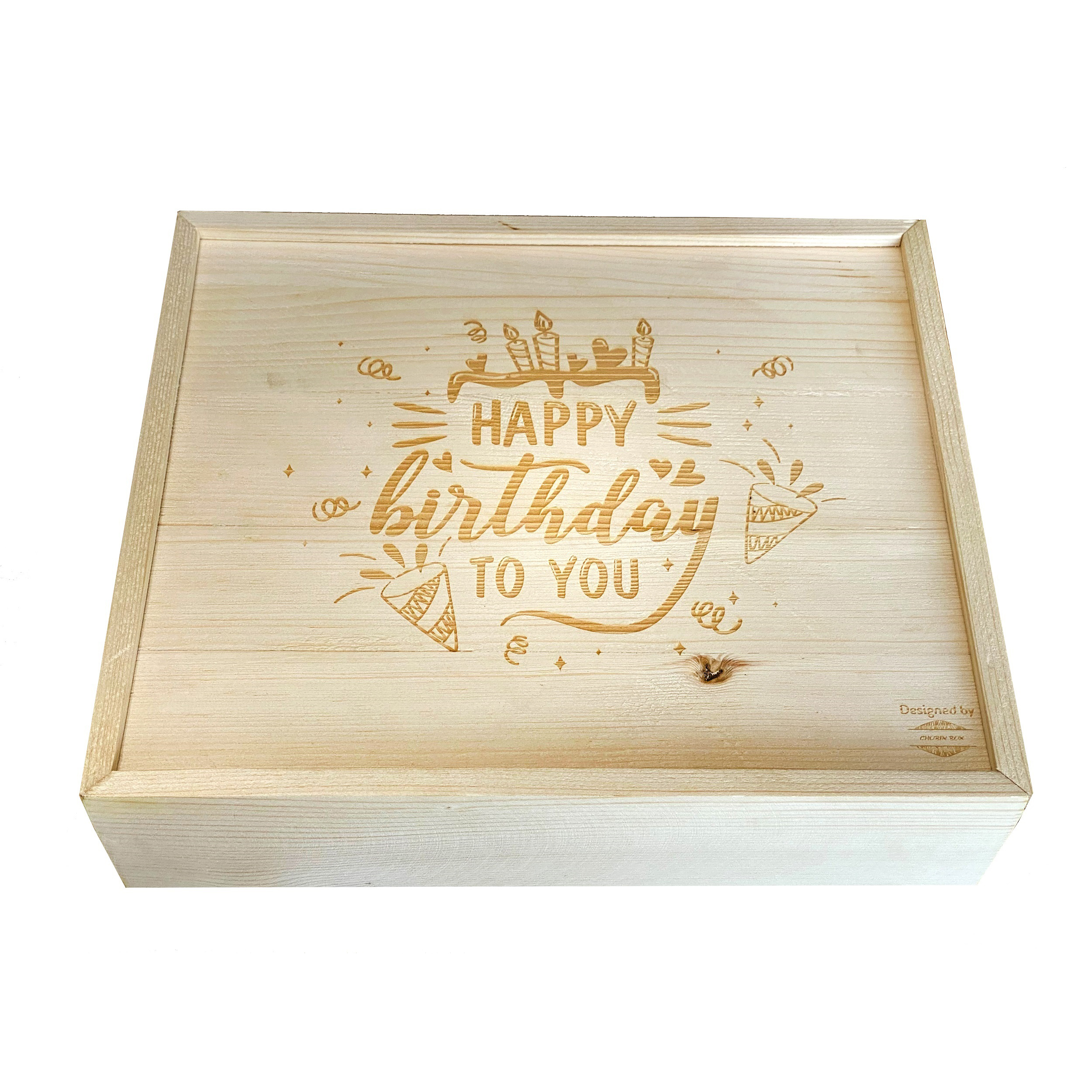 جعبه هدیه چوبی مدل BT100