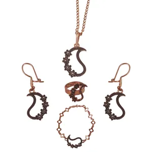 ست زنانه نخل زیور کد 58