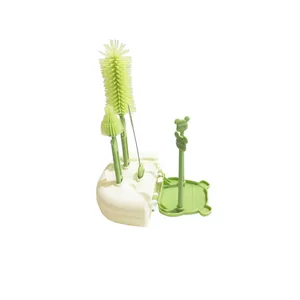 ست 6 تکه برس شیشه شوی طرح خرس کد 303