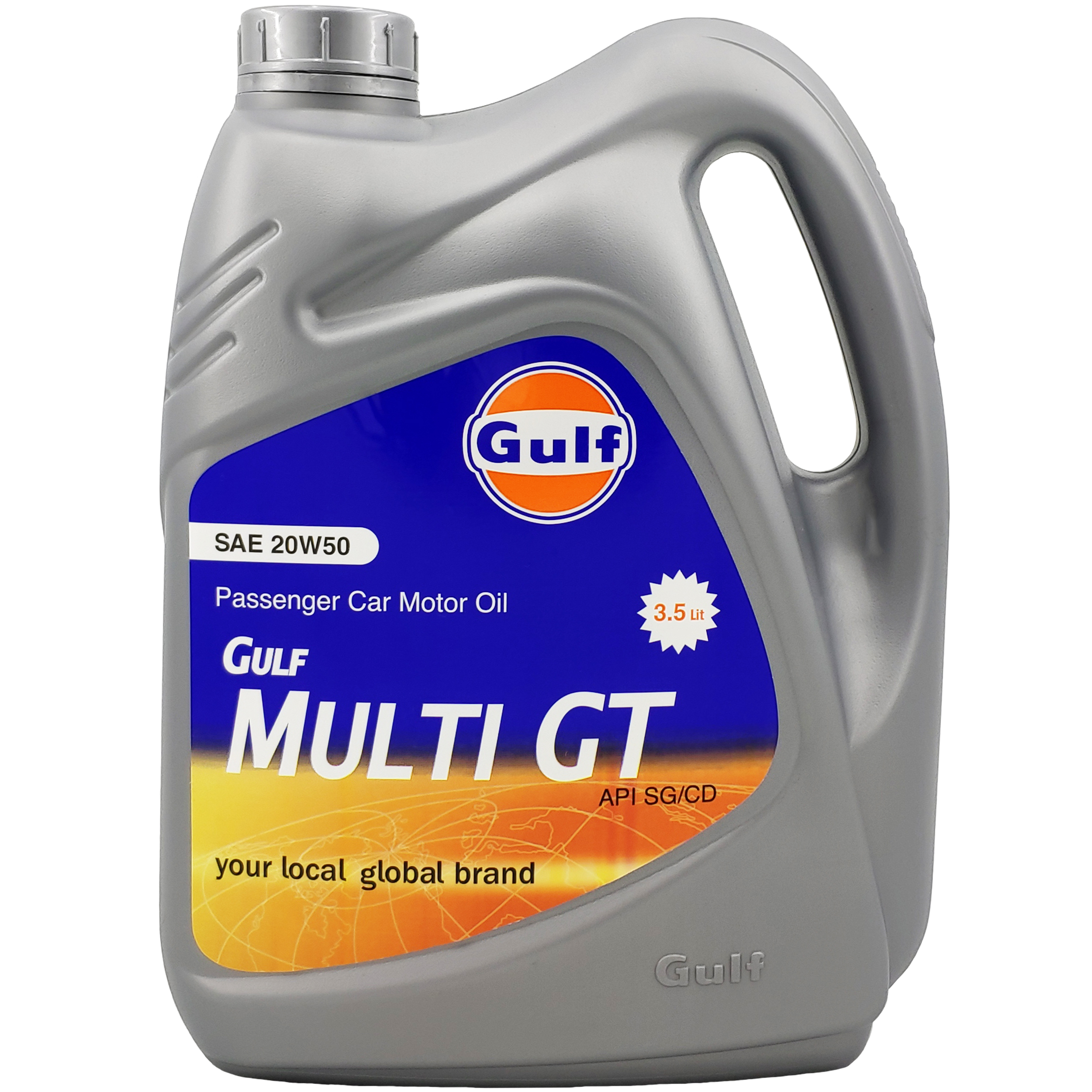 روغن موتور خودرو گالف مدل SG 20W50 حجم 3500 میلی لیتر