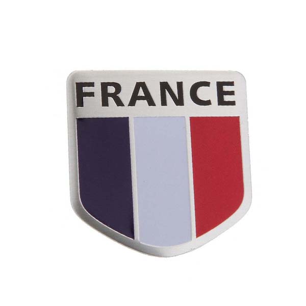 آرم خودرو طرح پرچم فرانسه مدل dan604