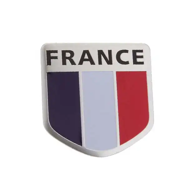 آرم خودرو طرح پرچم فرانسه مدل dan604