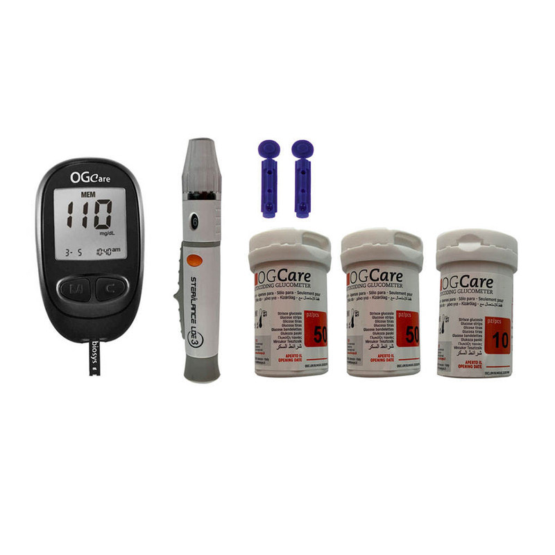 دستگاه تست قند خون بی اس آی مدل او جی کر کد 2TS