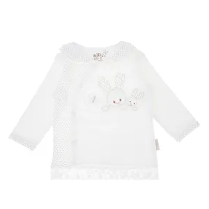 تونیک نوزادی نیلی مدل Rabbit