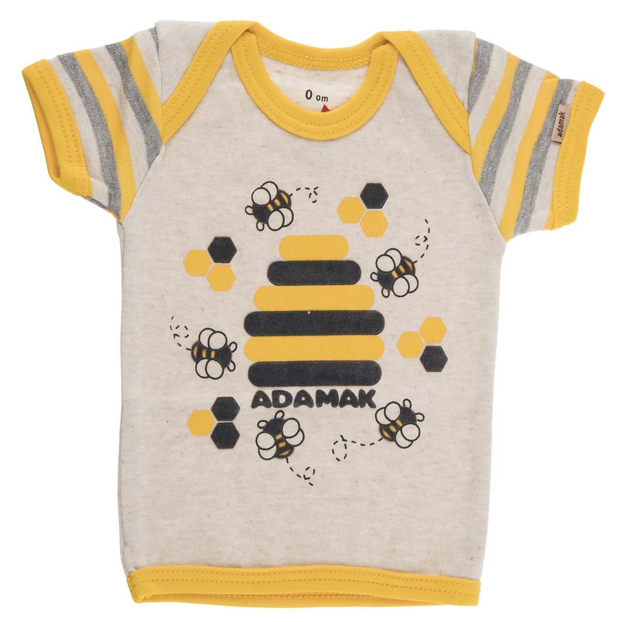 تی شرت آستین کوتاه نوزادی آدمک مدل Bee