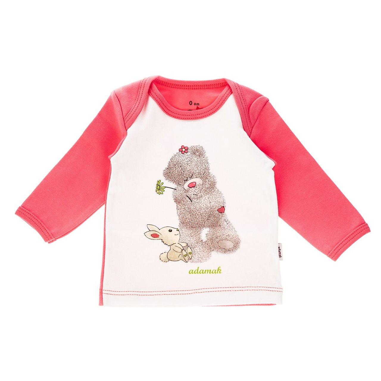 تی شرت آستین بلند نوزادی آدمک مدل Woolly Bear -  - 1
