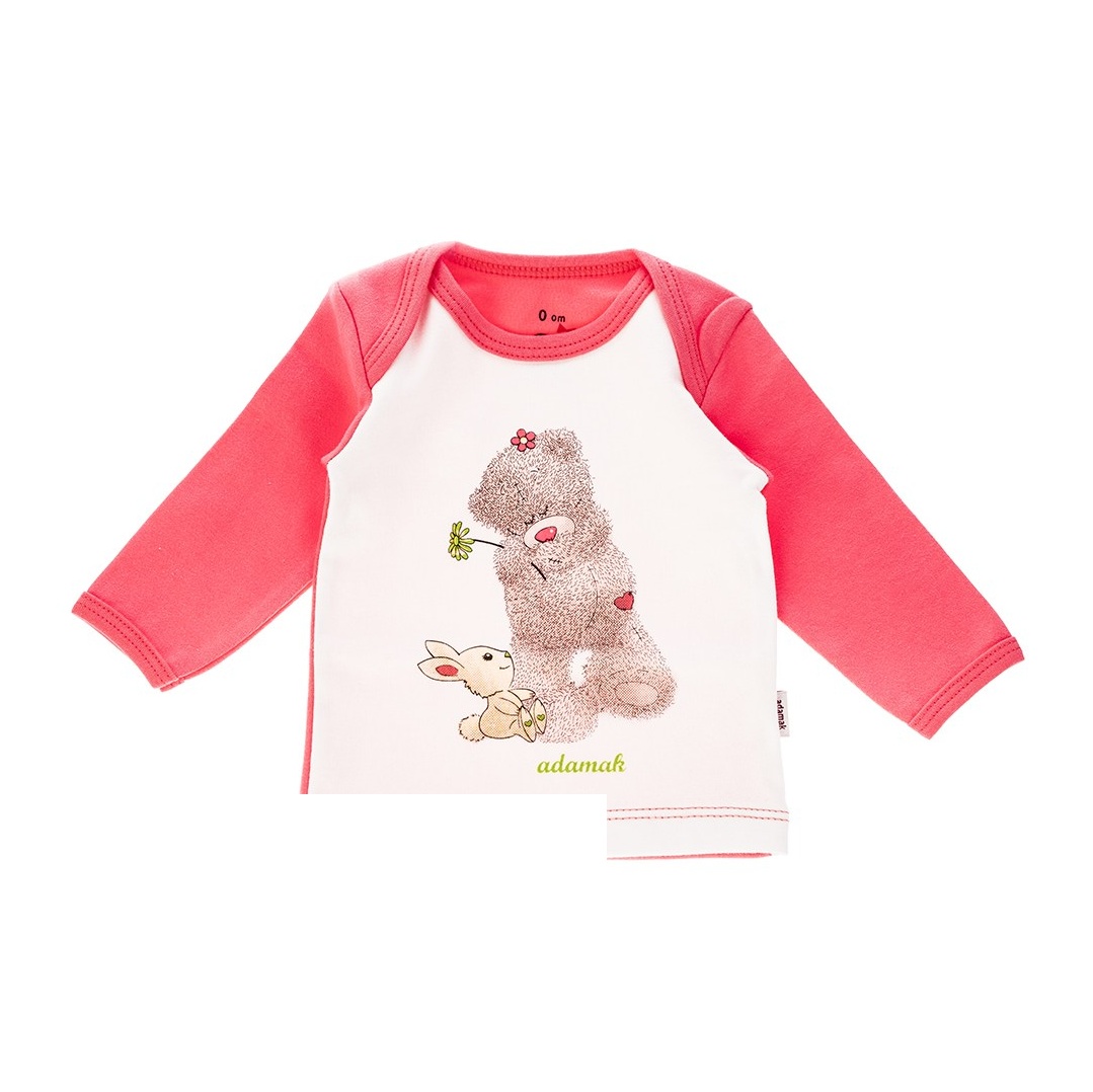 تی شرت آستین بلند نوزادی آدمک مدل Woolly Bear