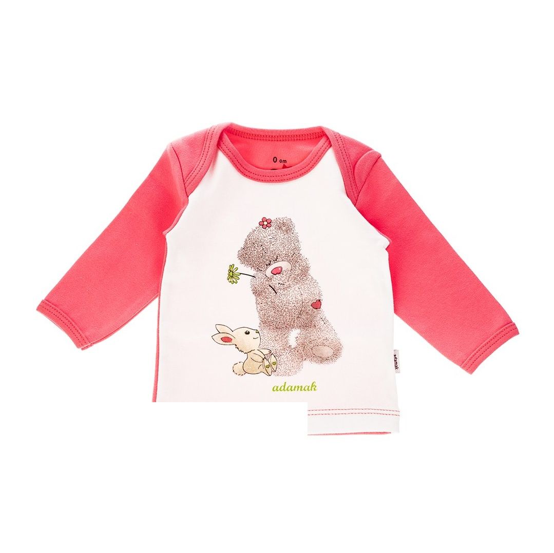 تی شرت آستین بلند نوزادی آدمک مدل Woolly Bear -  - 2