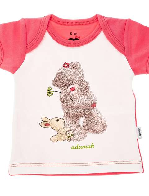تی شرت آستین کوتاه نوزادی آدمک مدل Woolly Bear