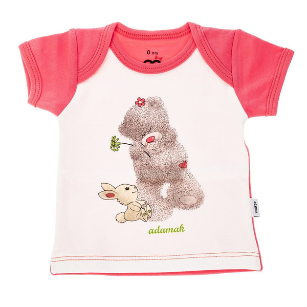 تی شرت آستین کوتاه نوزادی آدمک مدل Woolly Bear