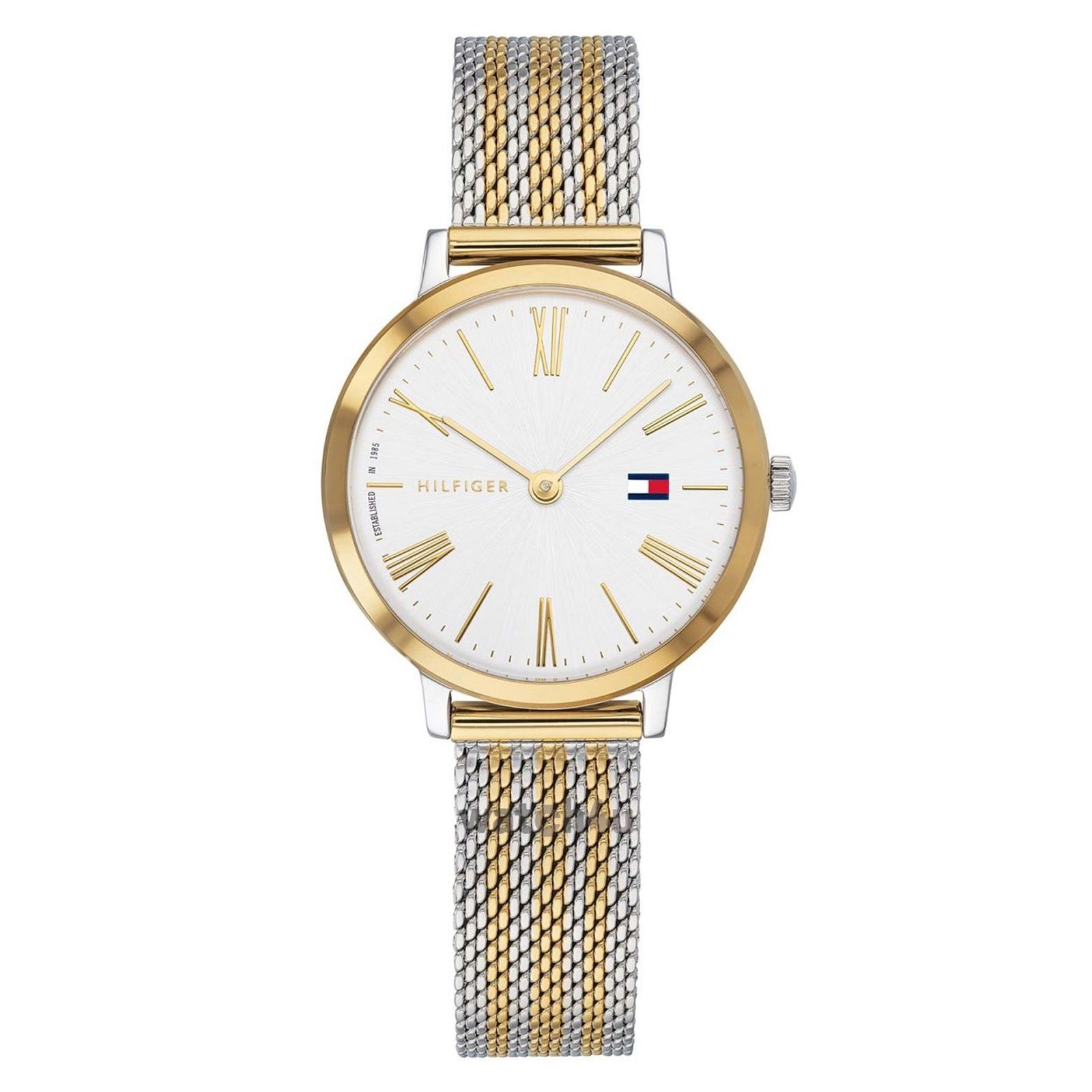 ساعت مچی عقربه ای زنانه تامی هیلفیگر مدل 1782055 - نقره ای طلایی - 1