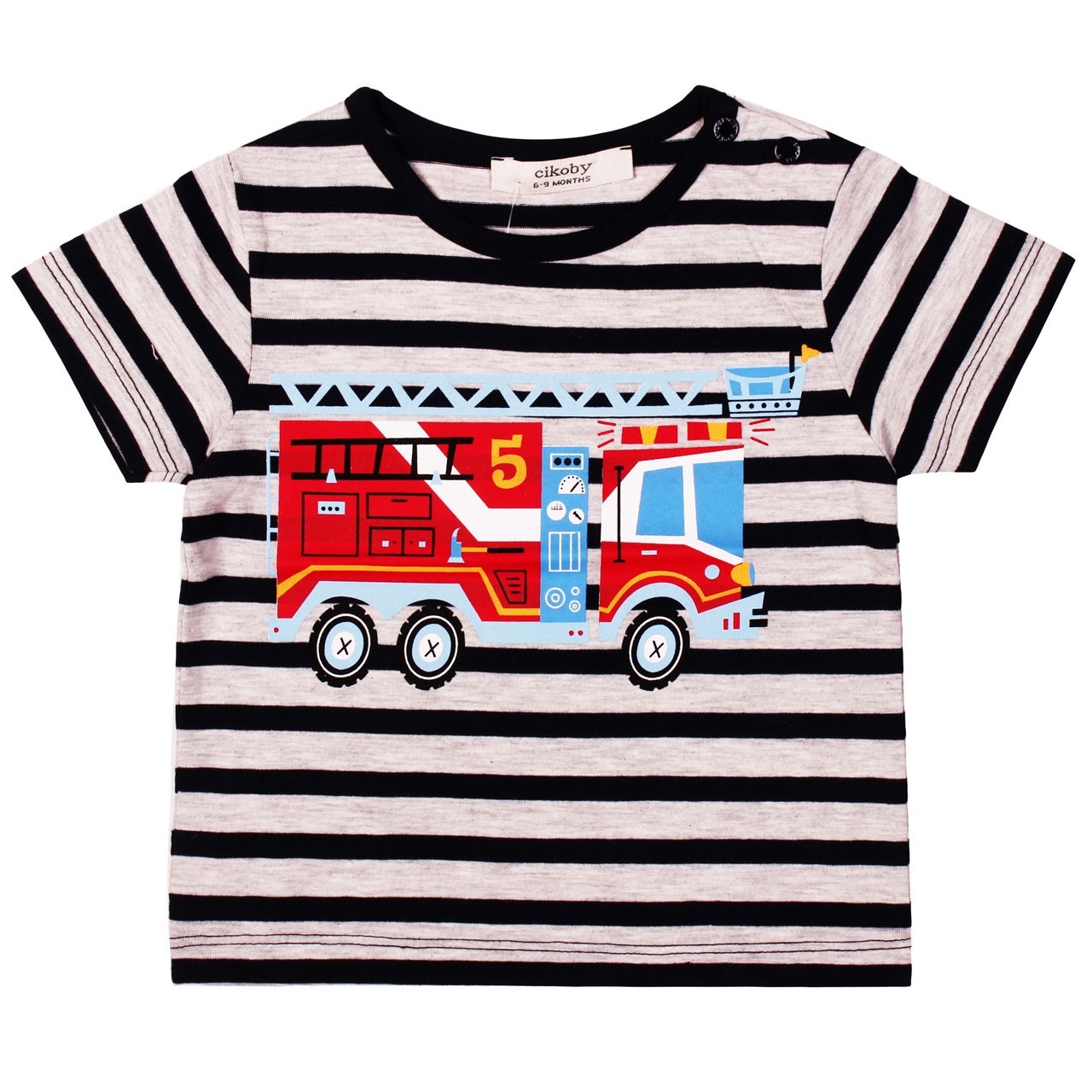 تی شرت آستین کوتاه نوزادی سیکابی مدل 7419