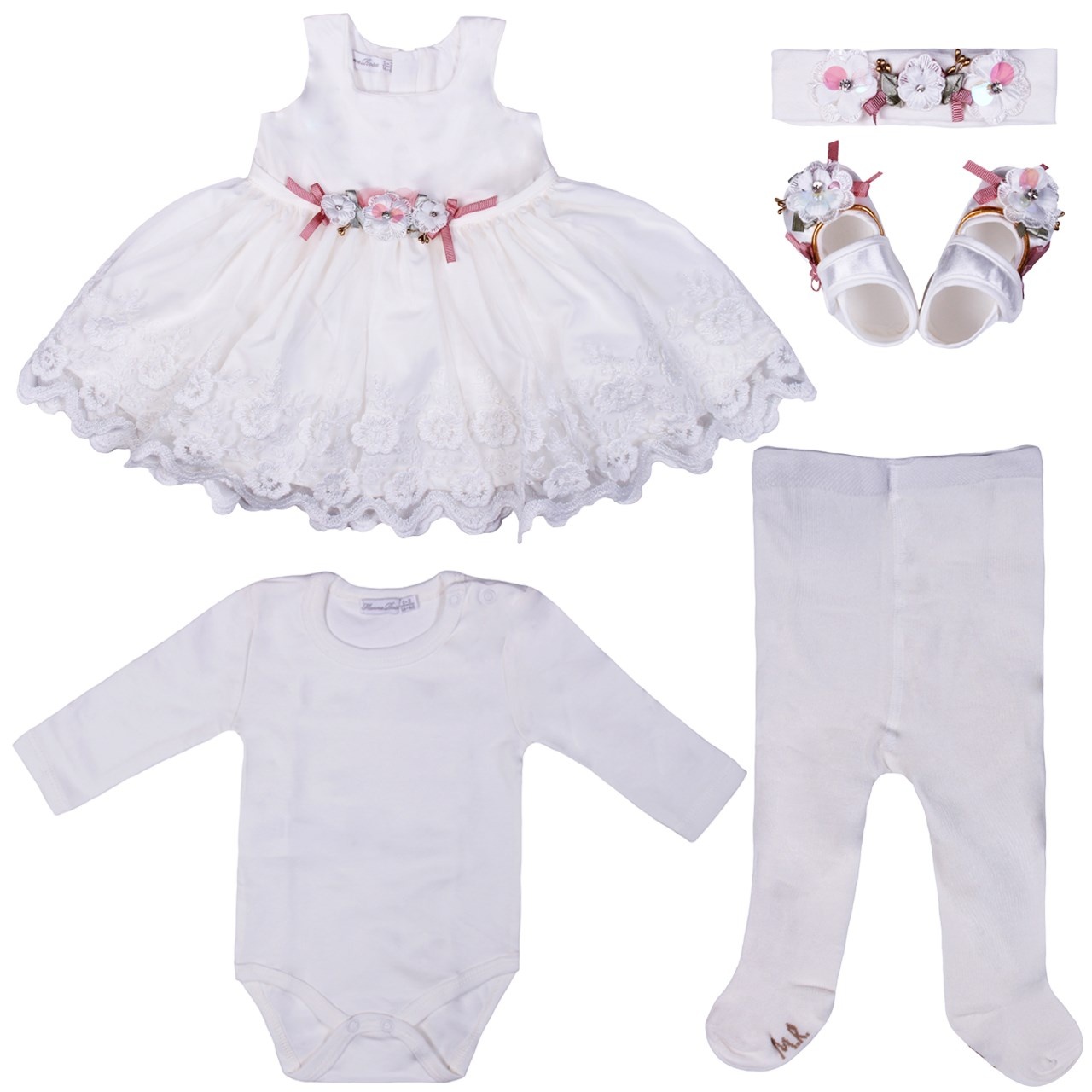 ست لباس نوزادی میلانو مدل 17003