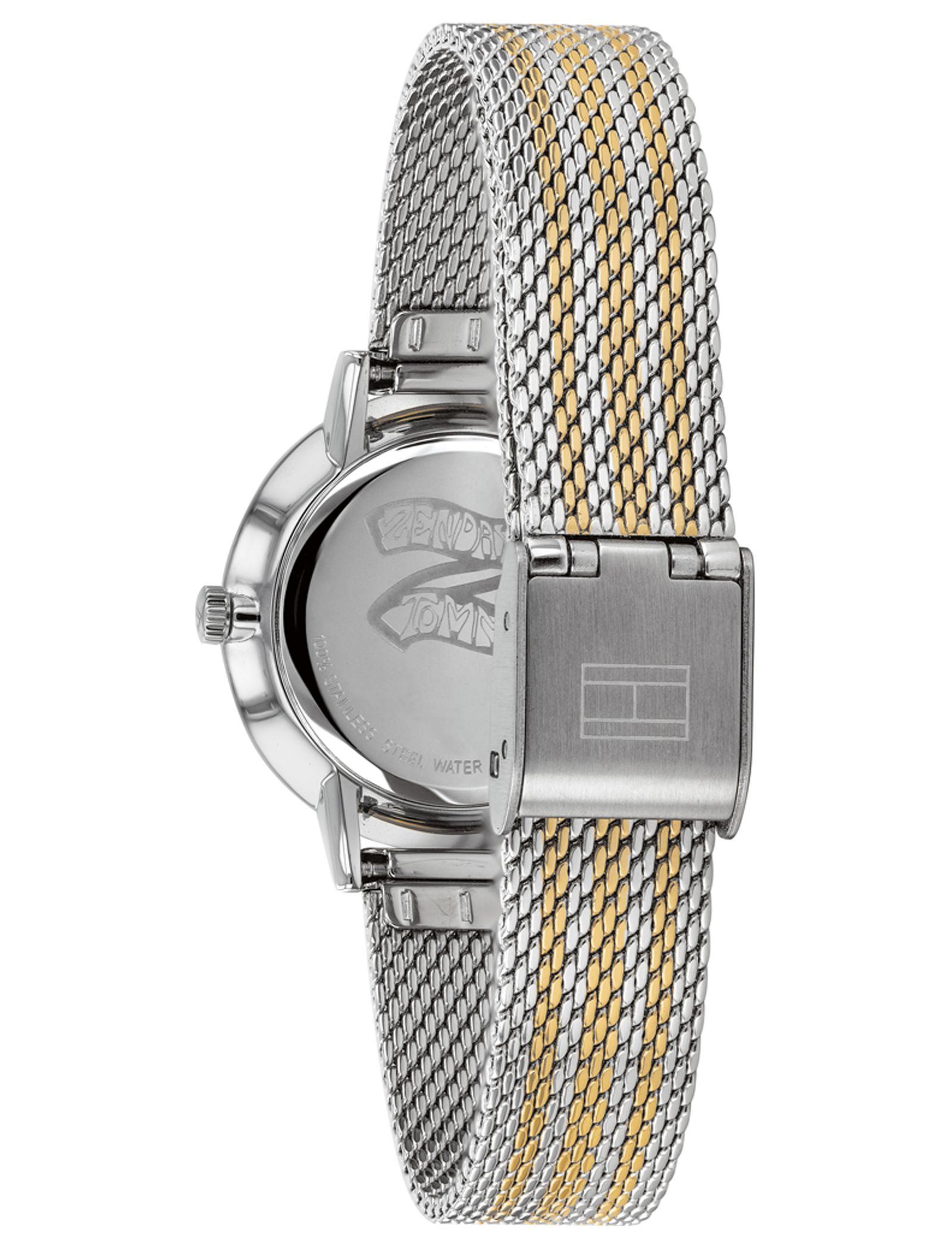 ساعت مچی عقربه ای زنانه تامی هیلفیگر مدل 1782055 - نقره ای طلایی - 3