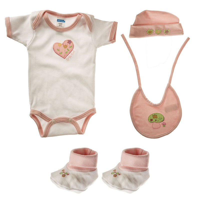 ست لباس نوزادی  بی بی مینک مدل  Kit Paseo کد BM373