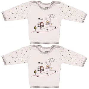 ست لباس نوزاد پوشیران مدل Little Bear Bebay   بسته 2 عددی