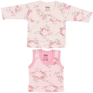 ست لباس نوزاد پوشیران مدل Rosette    بسته 2 عددی