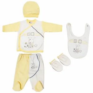 ست لباسنوزادی  بیتوف مدل 784Yellow