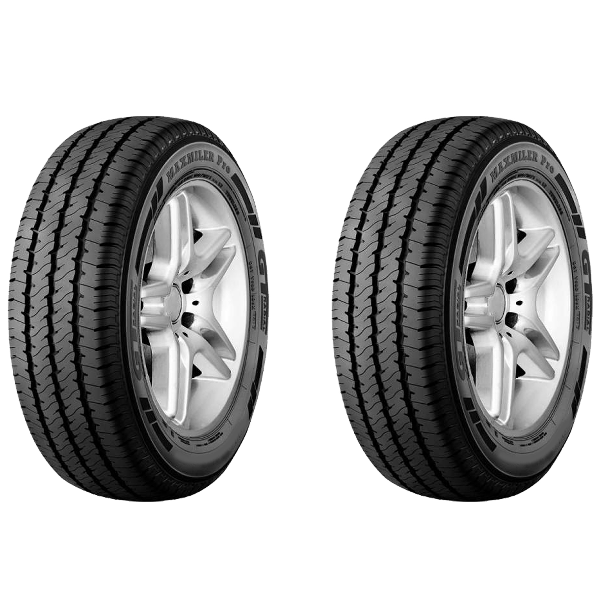 لاستیک خودرو جی تی رادیال مدل MAXMILER PRO 8PR سایز 215R15 - دو حلقه