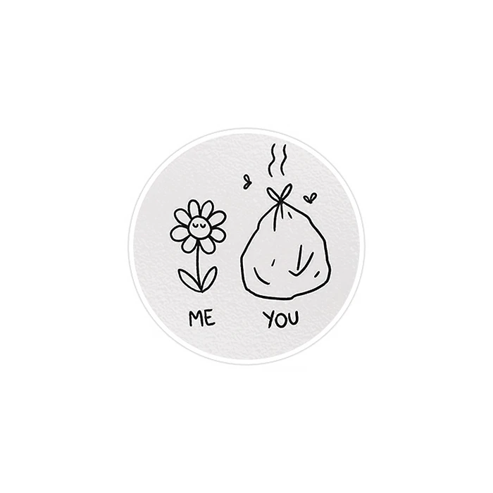 استیکر لپ تاپ ماسا دیزاین طرح you مدل STK741
