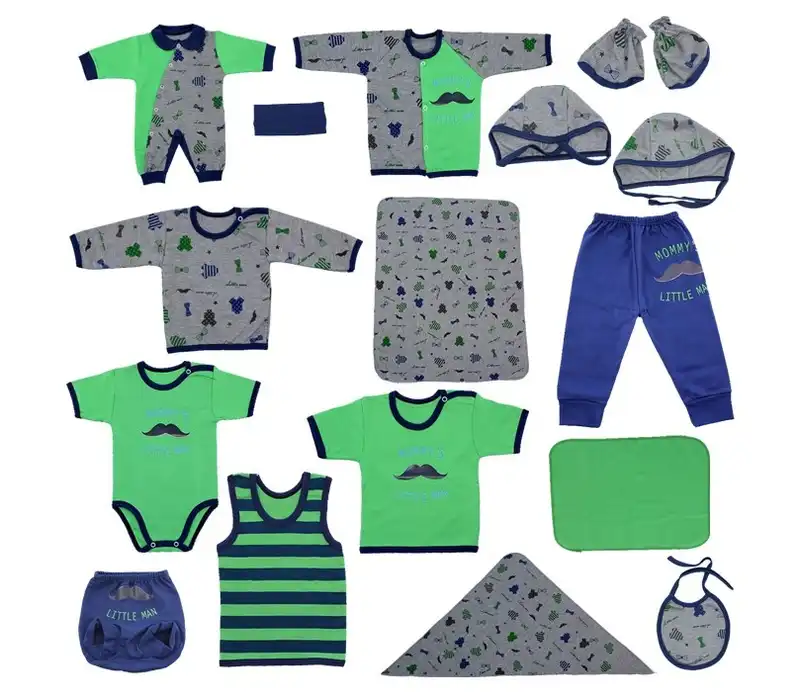 ست لباس نوزادی ندا ساراگل مدل 381219