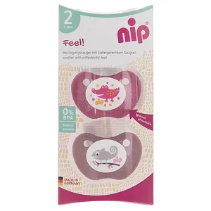 پستانک ارتودنسی نیپ مدل 31306PP بسته 2 عددی