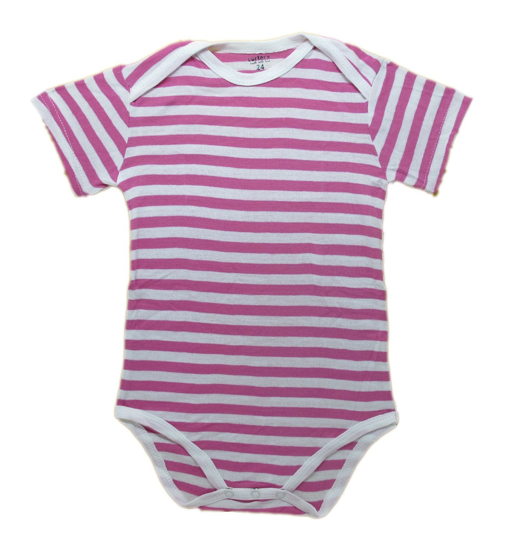 لباس بادی دخترانه کارترز مدل dark pink