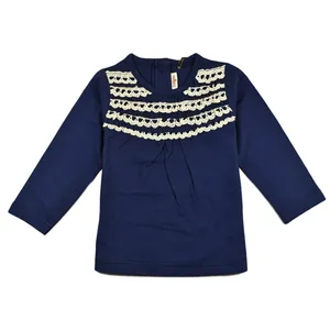 تی شرت دخترانه سوگلی مدل NavyClassic