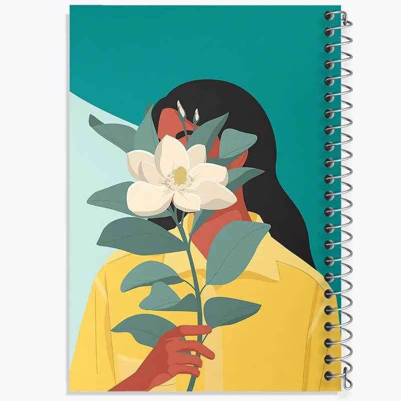 دفتر مشق 100 برگ خندالو طرح دخترانه  کد F118