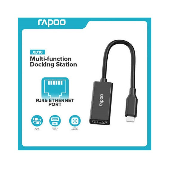 مبدل USB-C به HDMI رپو مدل XD10