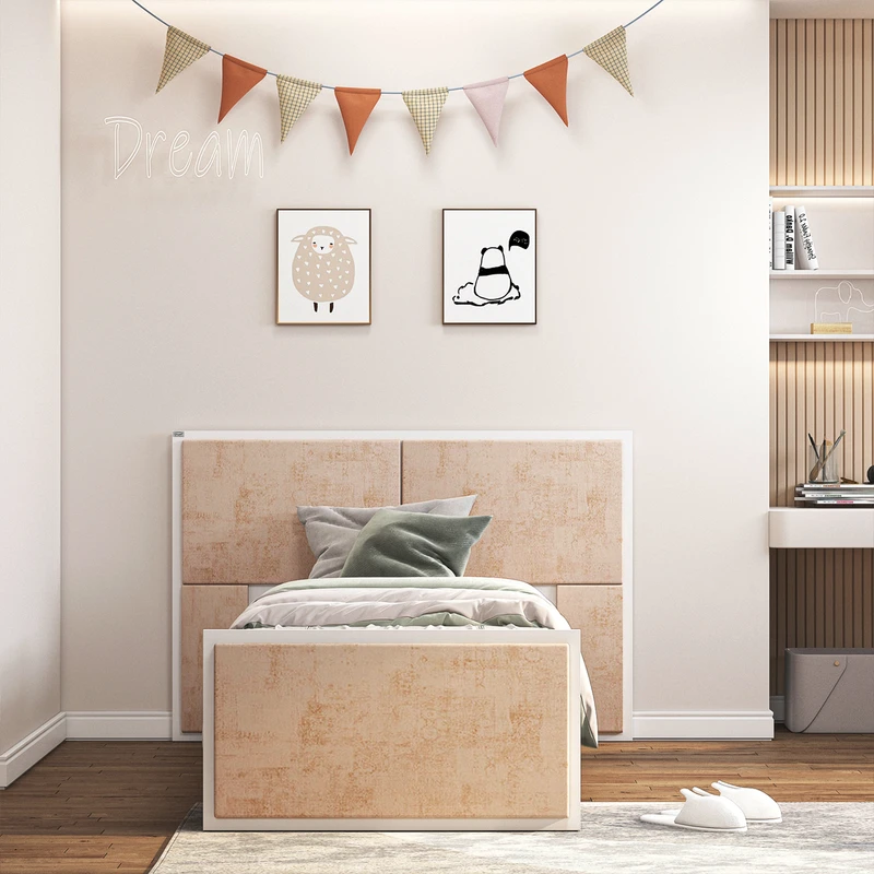 تخت خواب یک نفره اعیان مدل FH782 سایز 90x200 سانتی متر