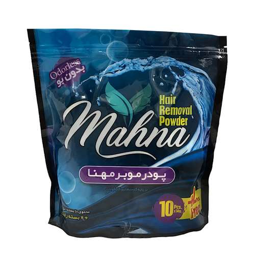پودر موبر مهنا کد 05 وزن 600 گرم بسته 12 عددی