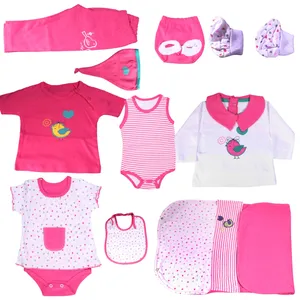ست نوزادی 11 تکه وچیون مدل pink66