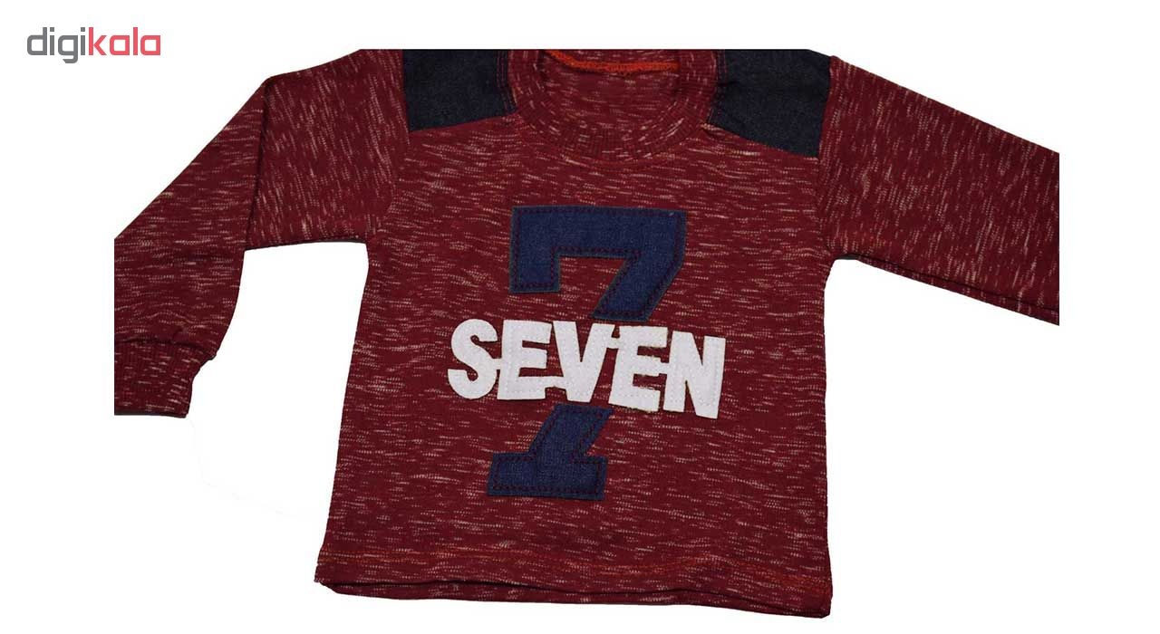 تی شرت و شلوار بچگانه مدل seven 2