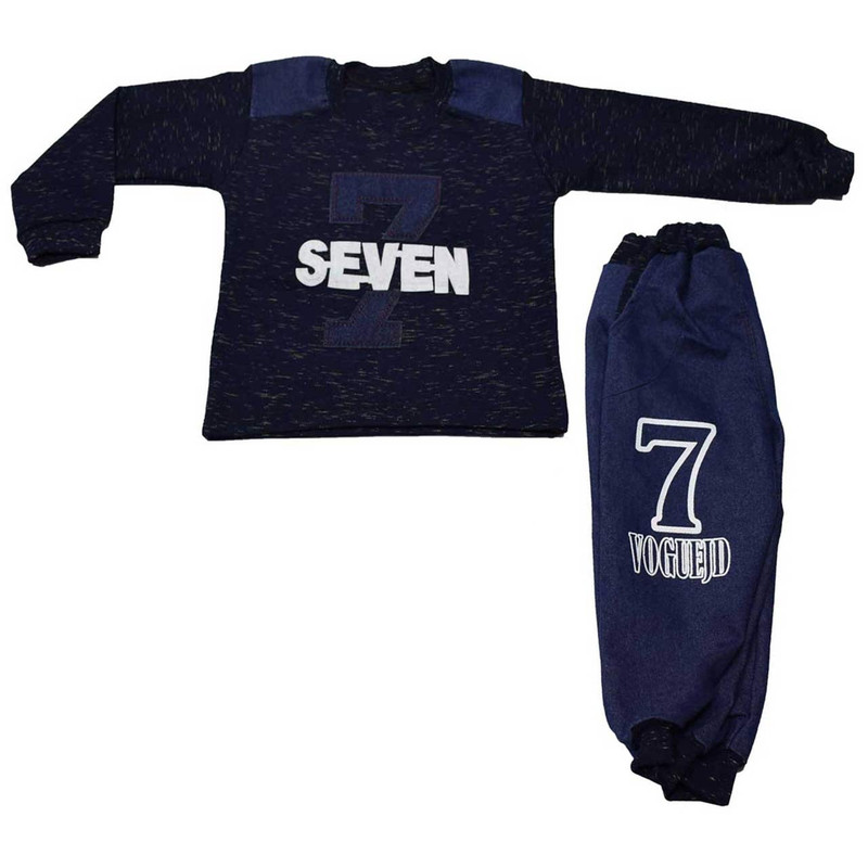 تی شرت و شلوار بچگانه مدل seven