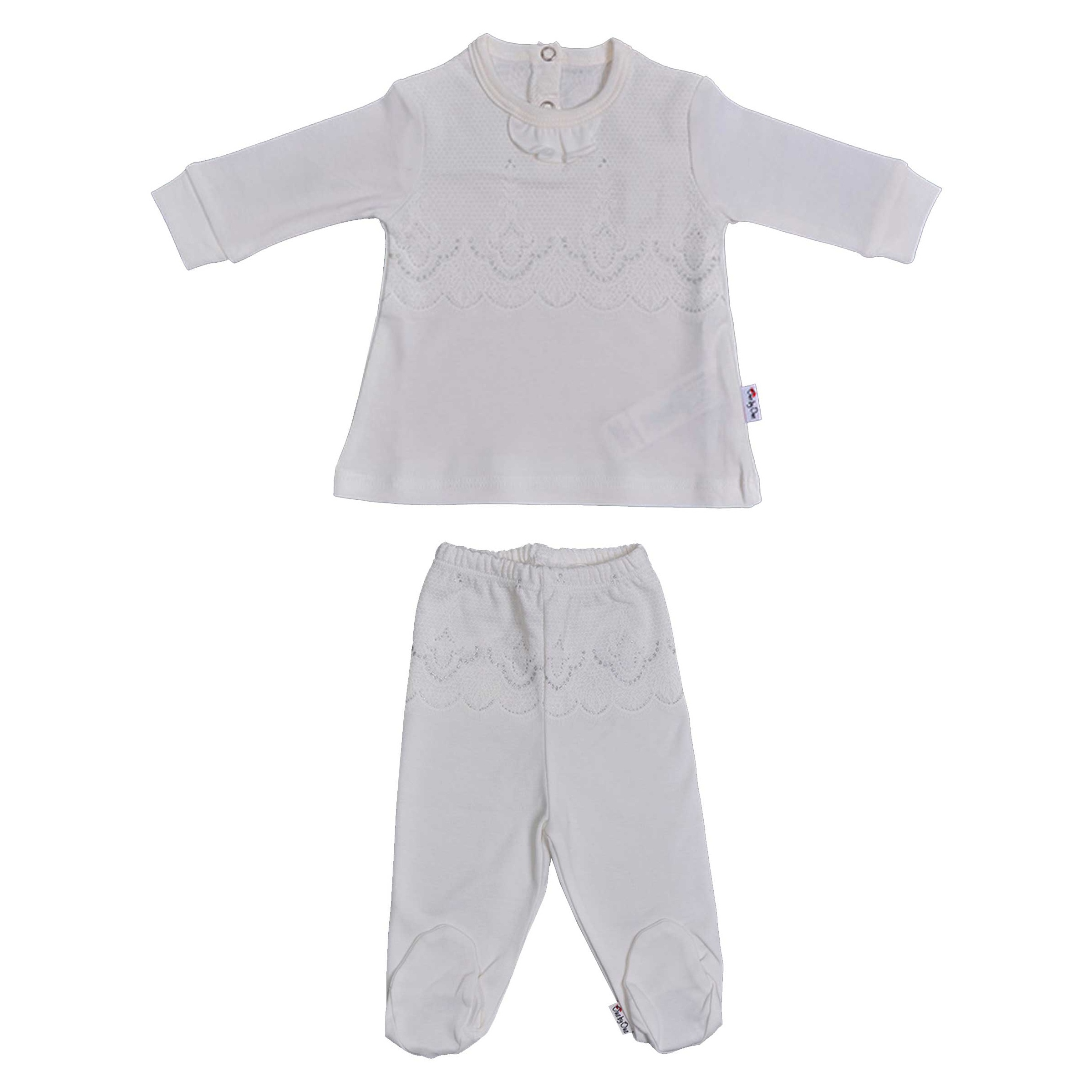 ست 2 تکه لباس دخترانه وان بای وان مدل F121-02