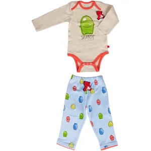 ست 2 تکه لباس نوزادی شابن مدل 67