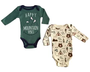 زیردکمه دار مادرز طرح خرس سرخ پوست مجموعه 2 عددی