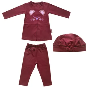 ست 3 تکه لباس بچگانه تاپیک مدل S2444 