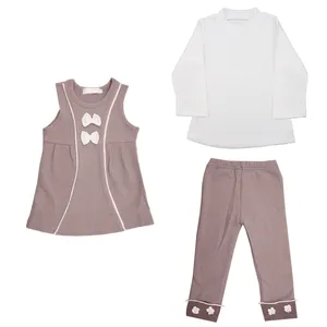 ست 3 تکه لباس دخترانه مدل 124