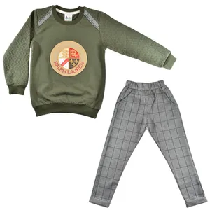 ست لباس پسرانه نیروان طرح 86 کد 1