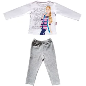 ست تی شرت و شلوار دخترانه تاپیک مدل S2424