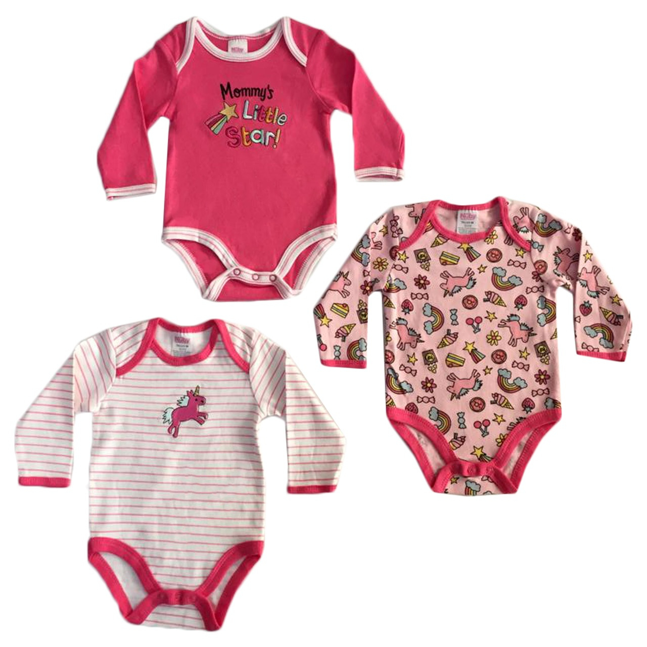 بادی نوبی طرح یونی کورن مجموعه 3 عددی