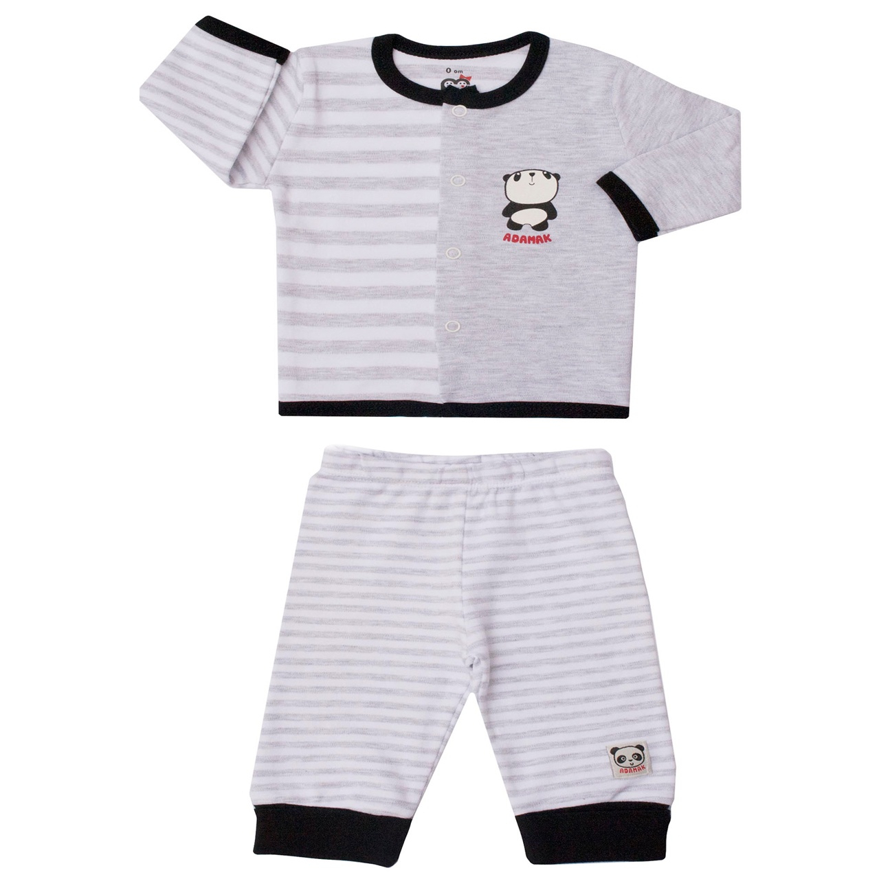 ست 2 تکه لباس آدمک طرح پاندا 131
