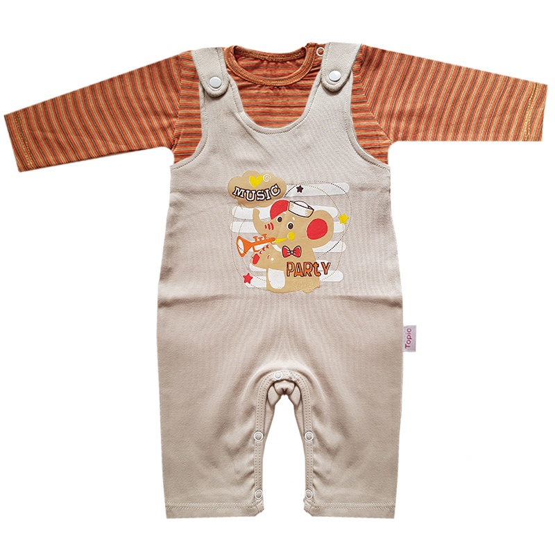 ست 2 تکه نوزادی تاپیک مدل B2334