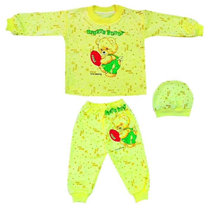 ست 3 تکه نوزادی مدل 10-02