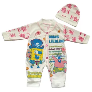 ست 2 تکه لباس نوزادی مدل spongebob3