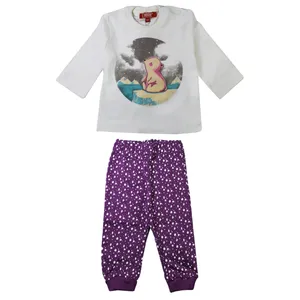 ست بلوز و شلوار نوزادی روح مدل Bear کد 03