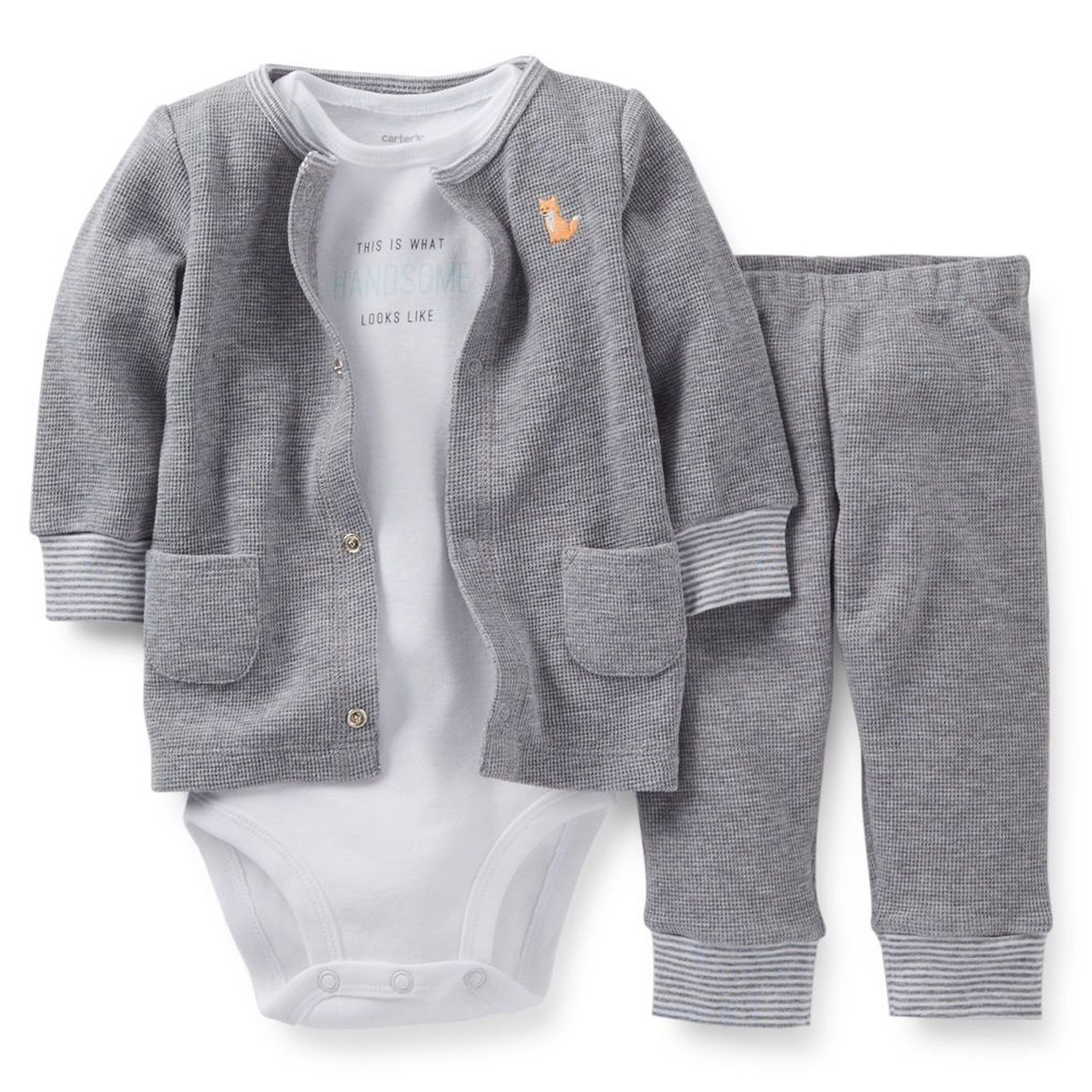 ست 3 تکه لباس پسرانه کارترز مدل 847